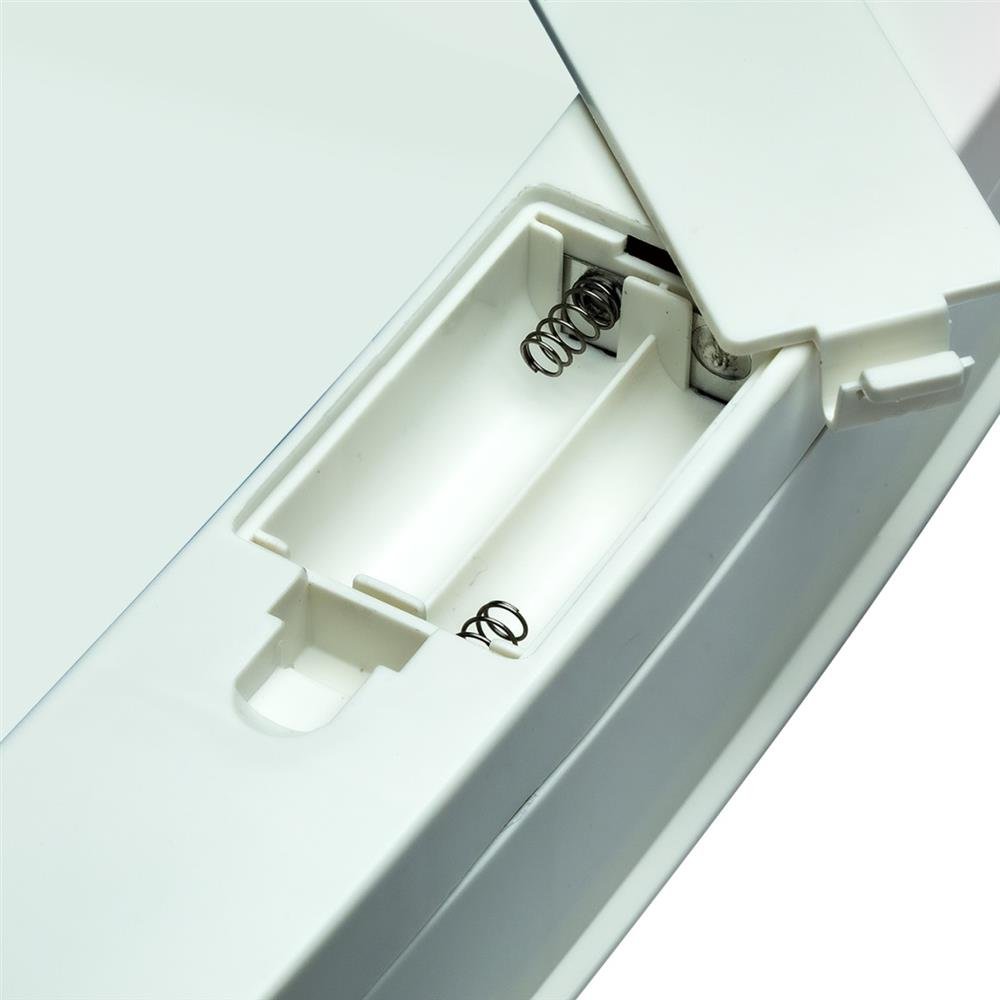 Lixeira Inteligente Automática Com Sensor De Aproximação - 14 Litros Pilha AA - Branco