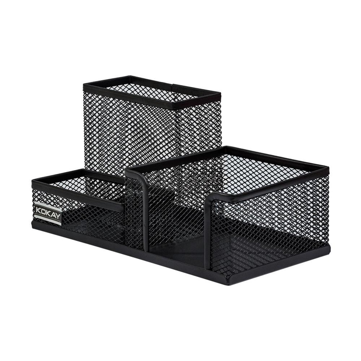 Organizador De Mesa Metal Aramado Preto - KOKAY