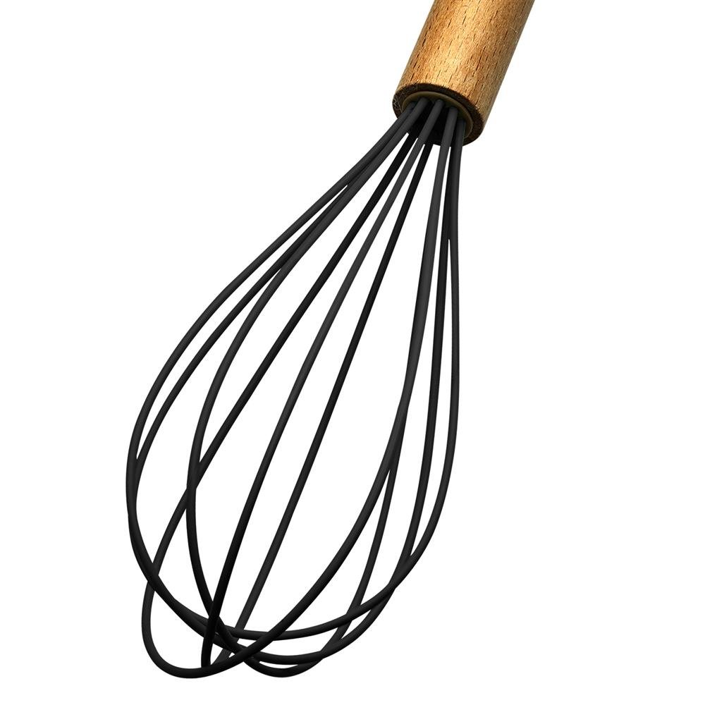 Kit de Utensílios de Silicone para Cozinha 12 Peças - Cinza
