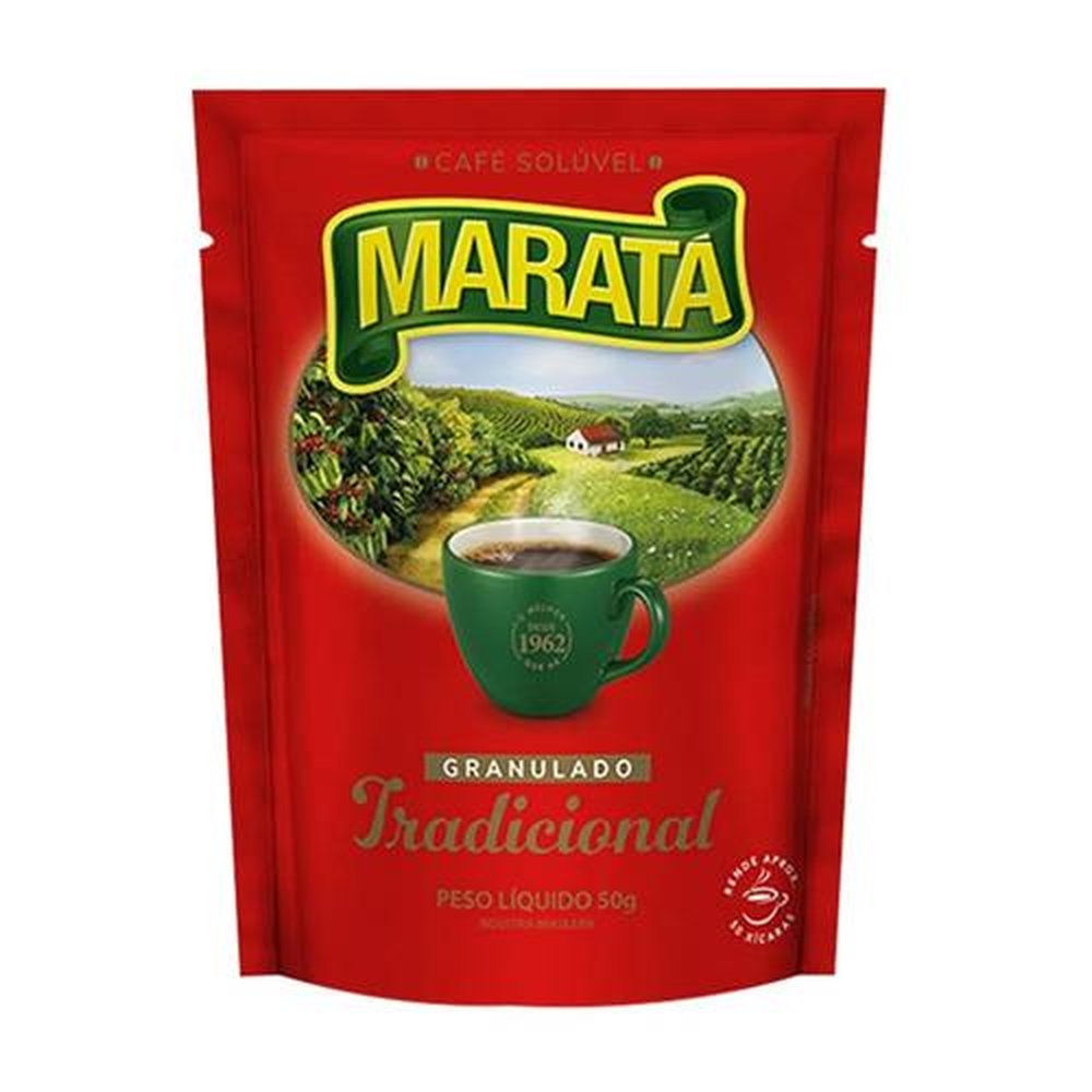Café Solúvel Maratá - 24 x 50g