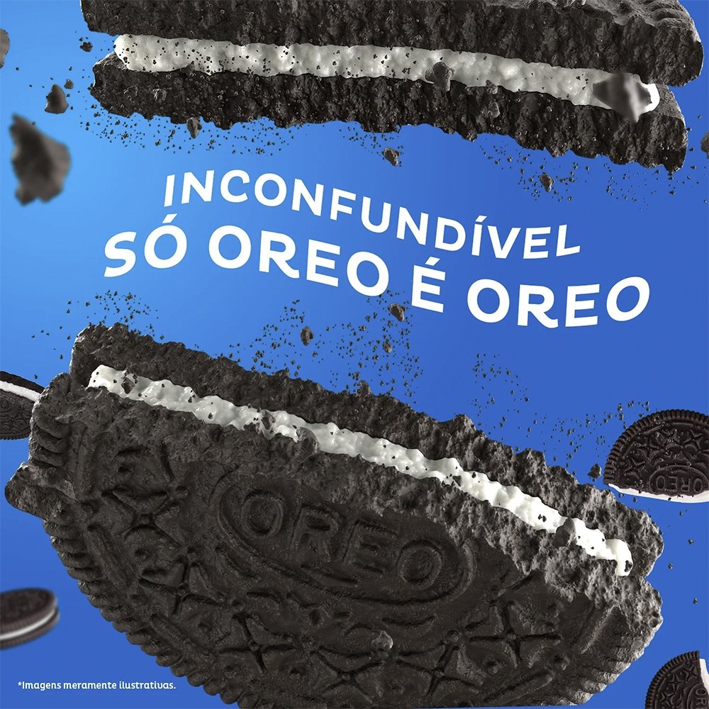 Biscoito Oreo Original Sabor Baunilha 18g - Display com 16 Unidades