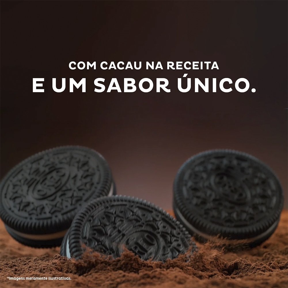 Biscoito Oreo Original Sabor Baunilha 18g - Display com 16 Unidades