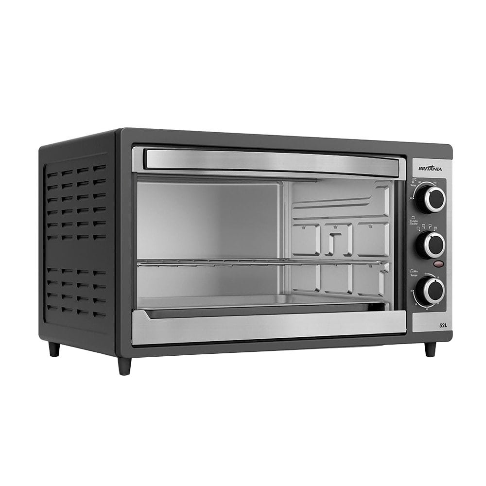 Forno Elétrico Bancada Britânia 52 Litros BFE55P - 1500W Dupla Resistência, 110V