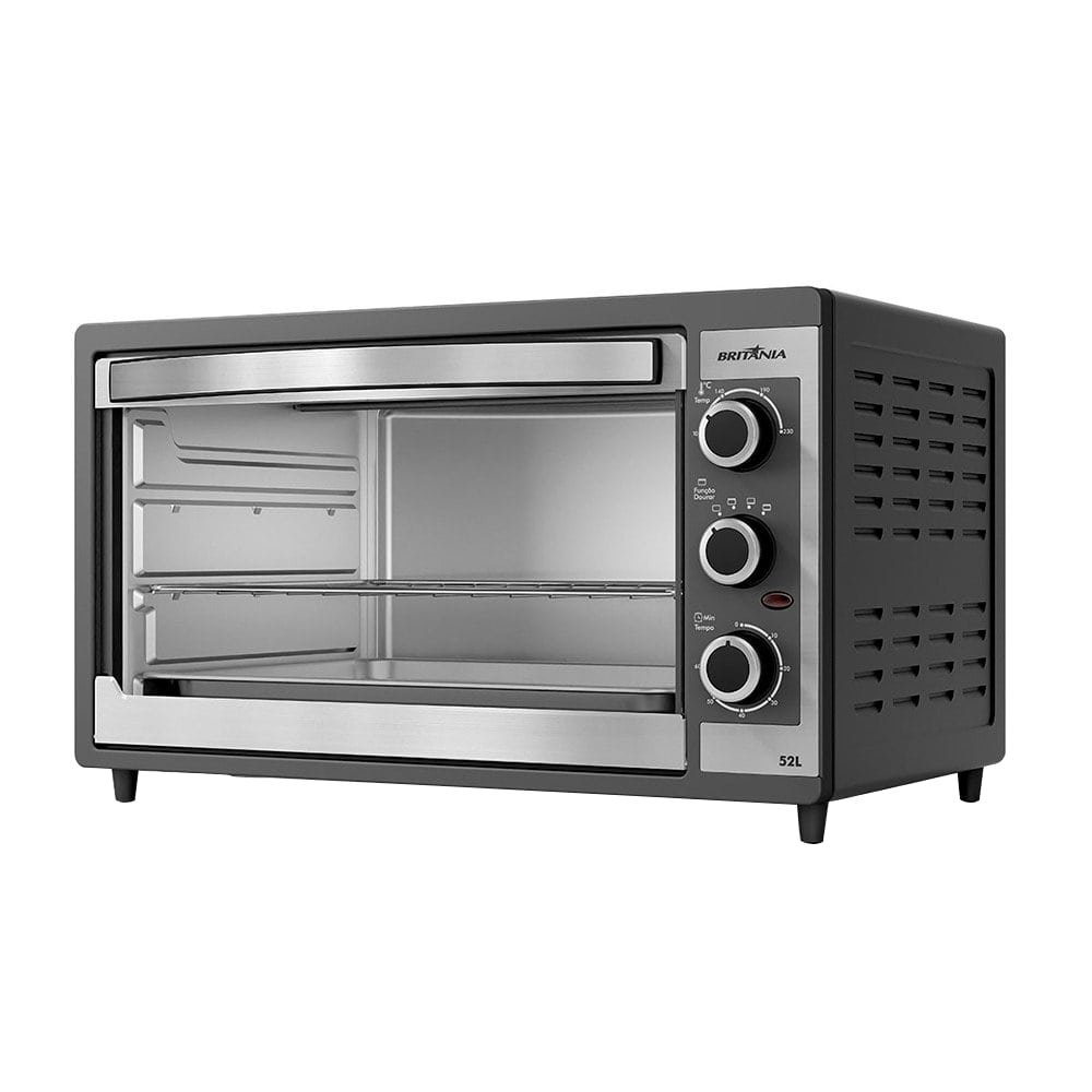 Forno Elétrico Bancada Britânia 52 Litros BFE55P - 1500W Dupla Resistência, 110V