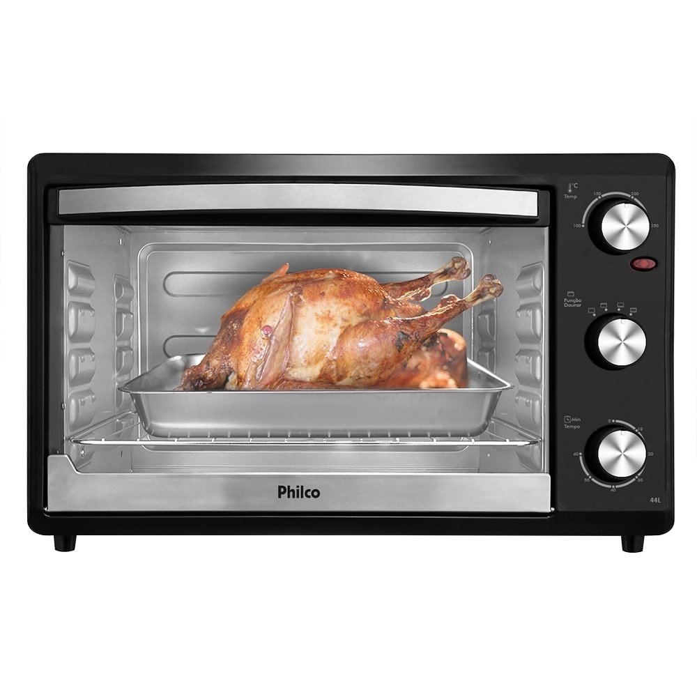 Forno Elétrico Bancada Philco 44 Litros PFE44P - Dupla Resistência, 220V