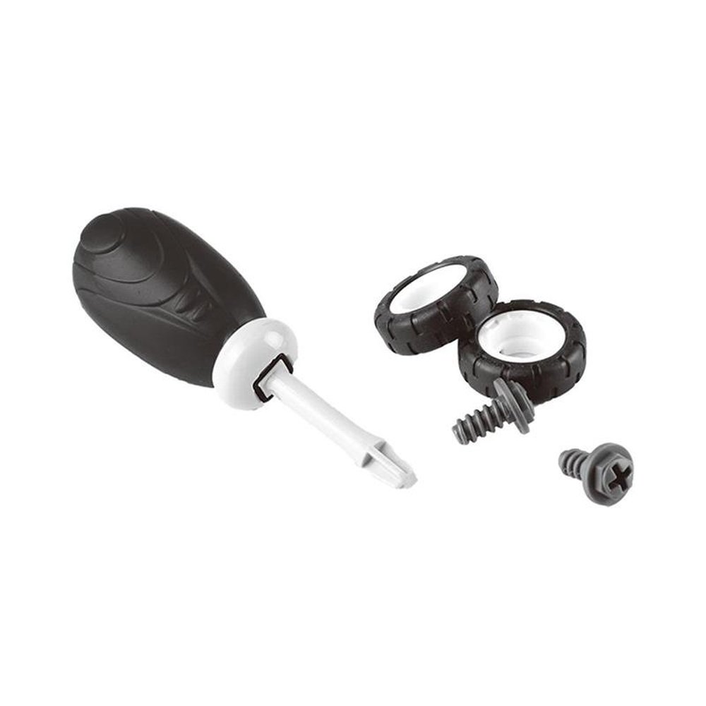 Carrinho Transformável Megaformers Super Guardian 5 em 1 Preto com Ferramenta Multikids - BR1759