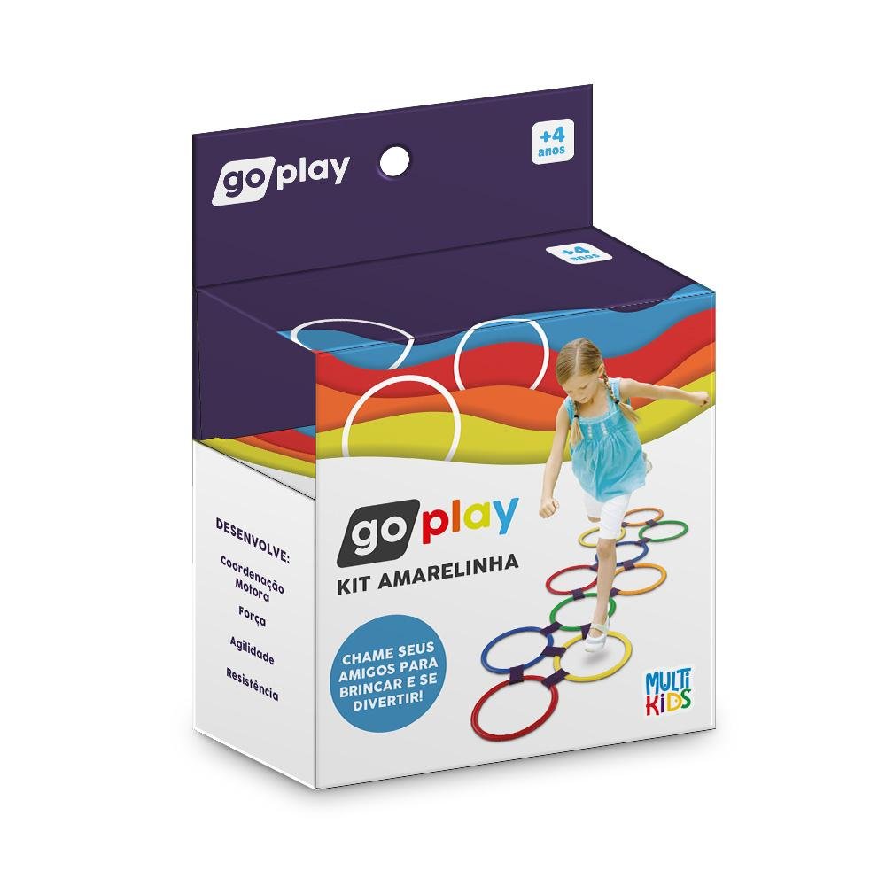 Kit de Amarelinha Go Play Multikids - BR1790