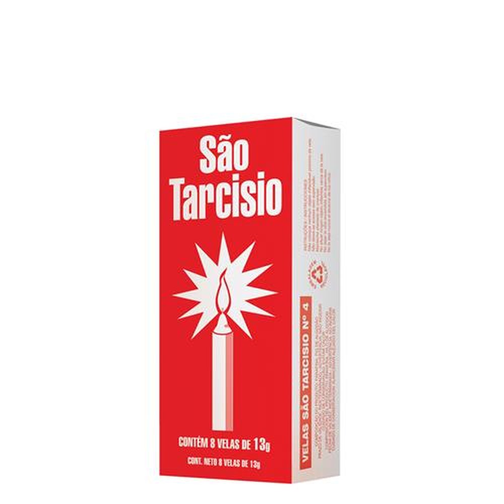 Vela São Tarcisio Nº4 24X8 Unidades 13G