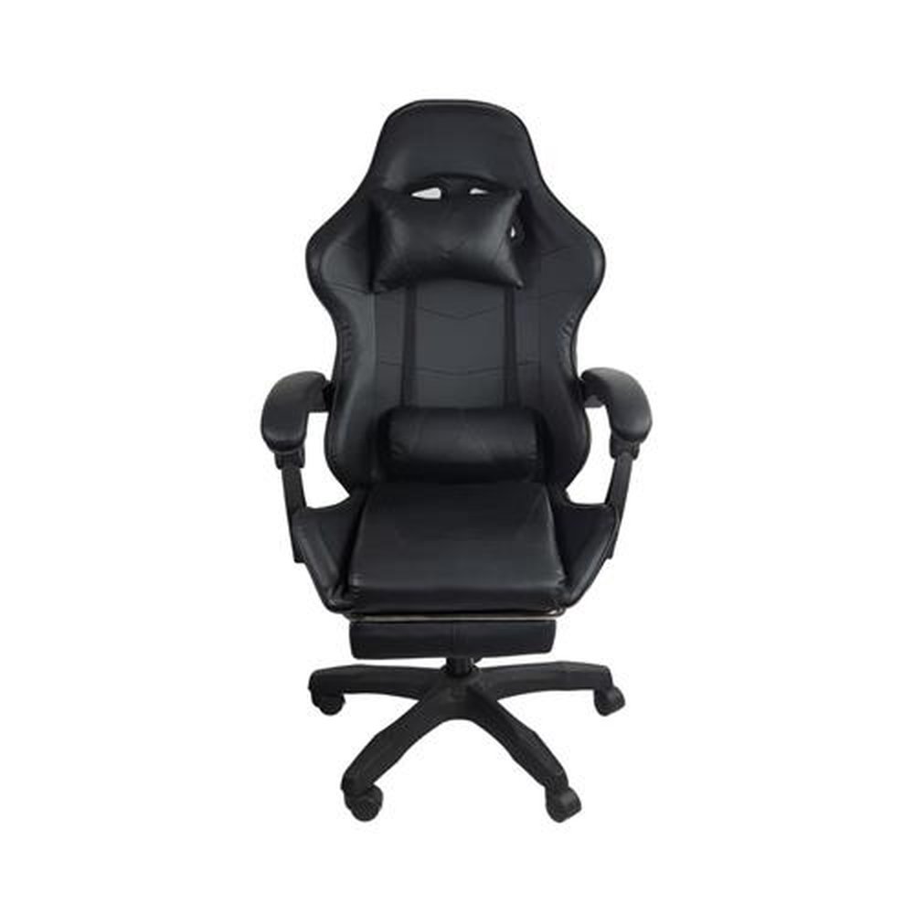 Cadeira Gamer Stillus Ergonômica Com Apoio Para Os Pés - Preto
