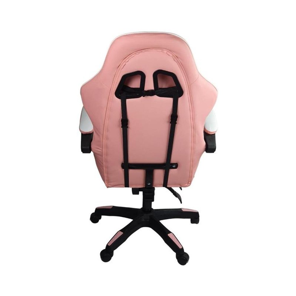 Cadeira Gamer Stillus Ergonômica Com Apoio Para Os Pés - Rosa