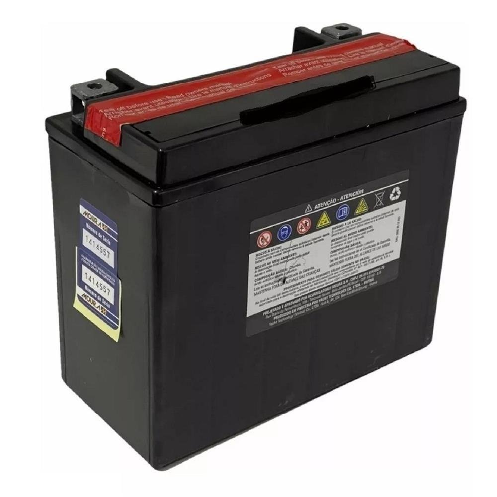 Bateria Moto Moura Ma18-d 18ah Harley Jetski Ytx20l-bs Yuasa
