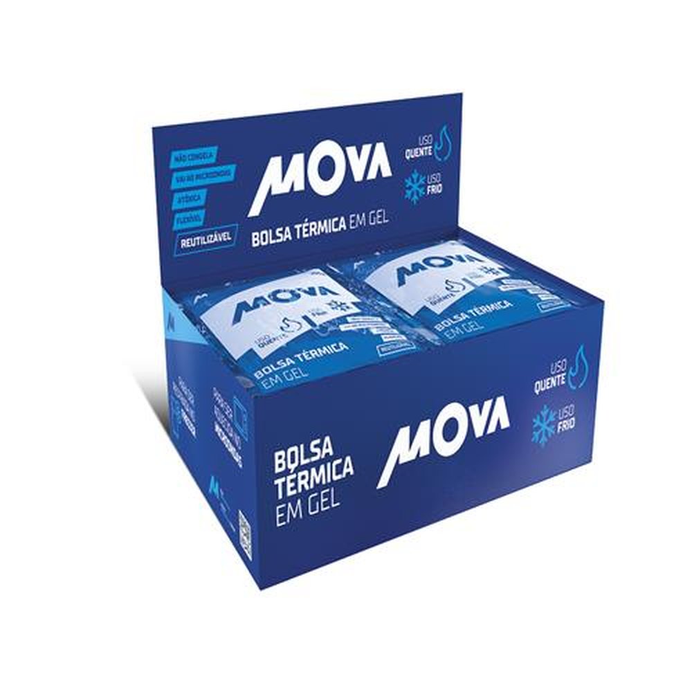 Bolsa Térmica Em Gel 200Gr - Mova - Caixa Com 12