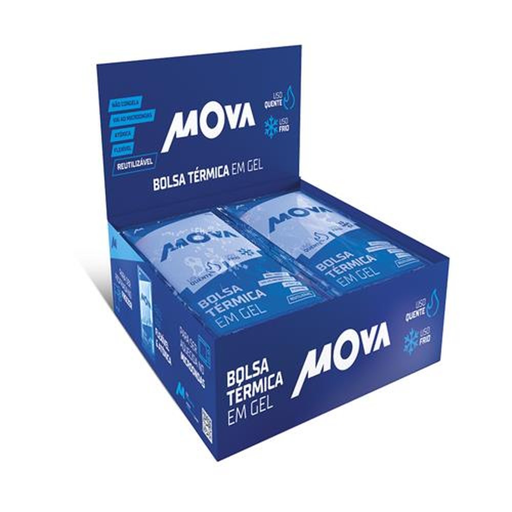 Bolsa Térmica Em Gel 350Gr - Mova - Caixa Com 12