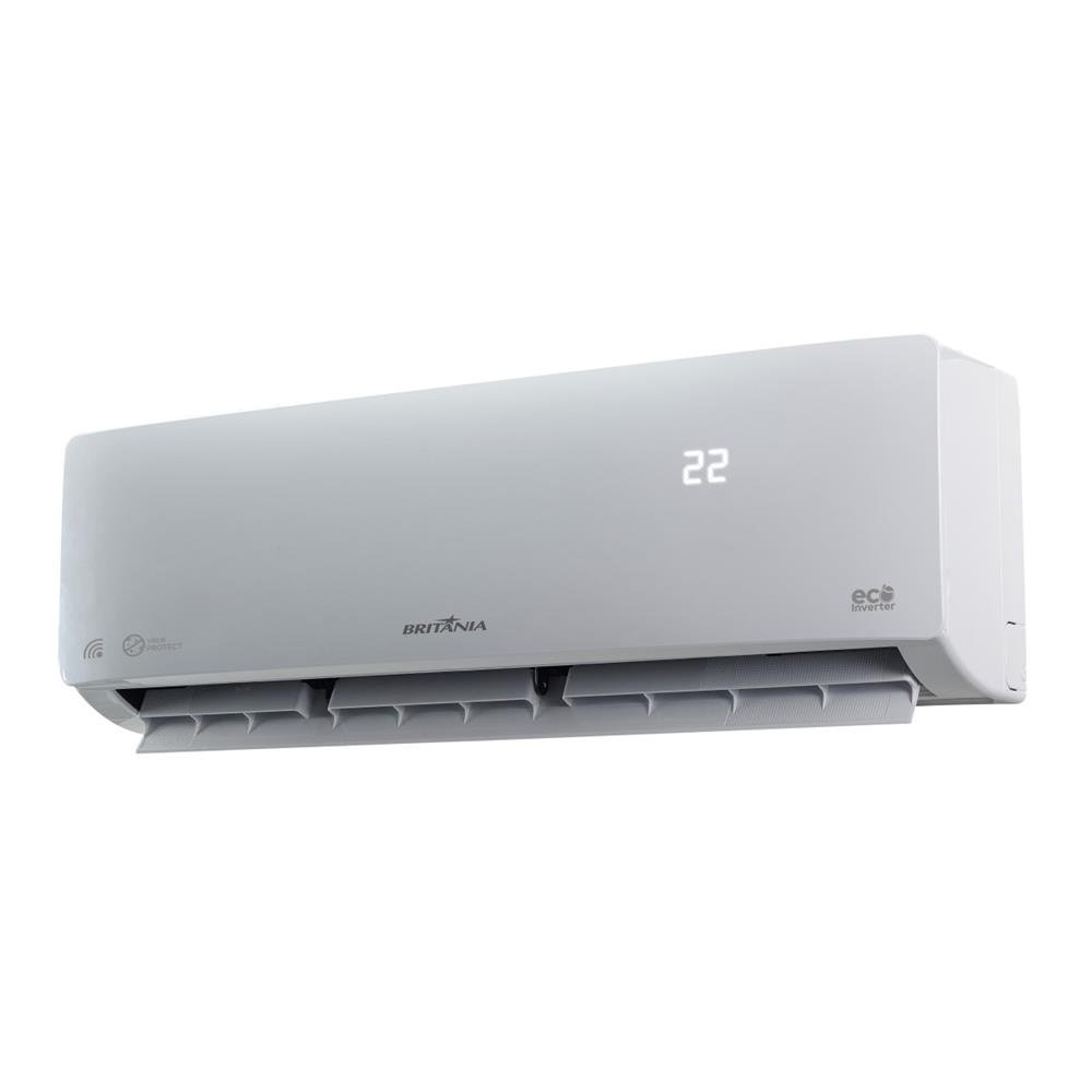 Ar Condicionado Split Britania Hi Wall Inverter 9.000 BTU/h Frio Bifasico Branco BAC9000ITFM9W - 220V