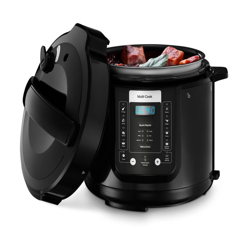 Panela de Pressao Digital Multi Cook Elgin Preta 127V