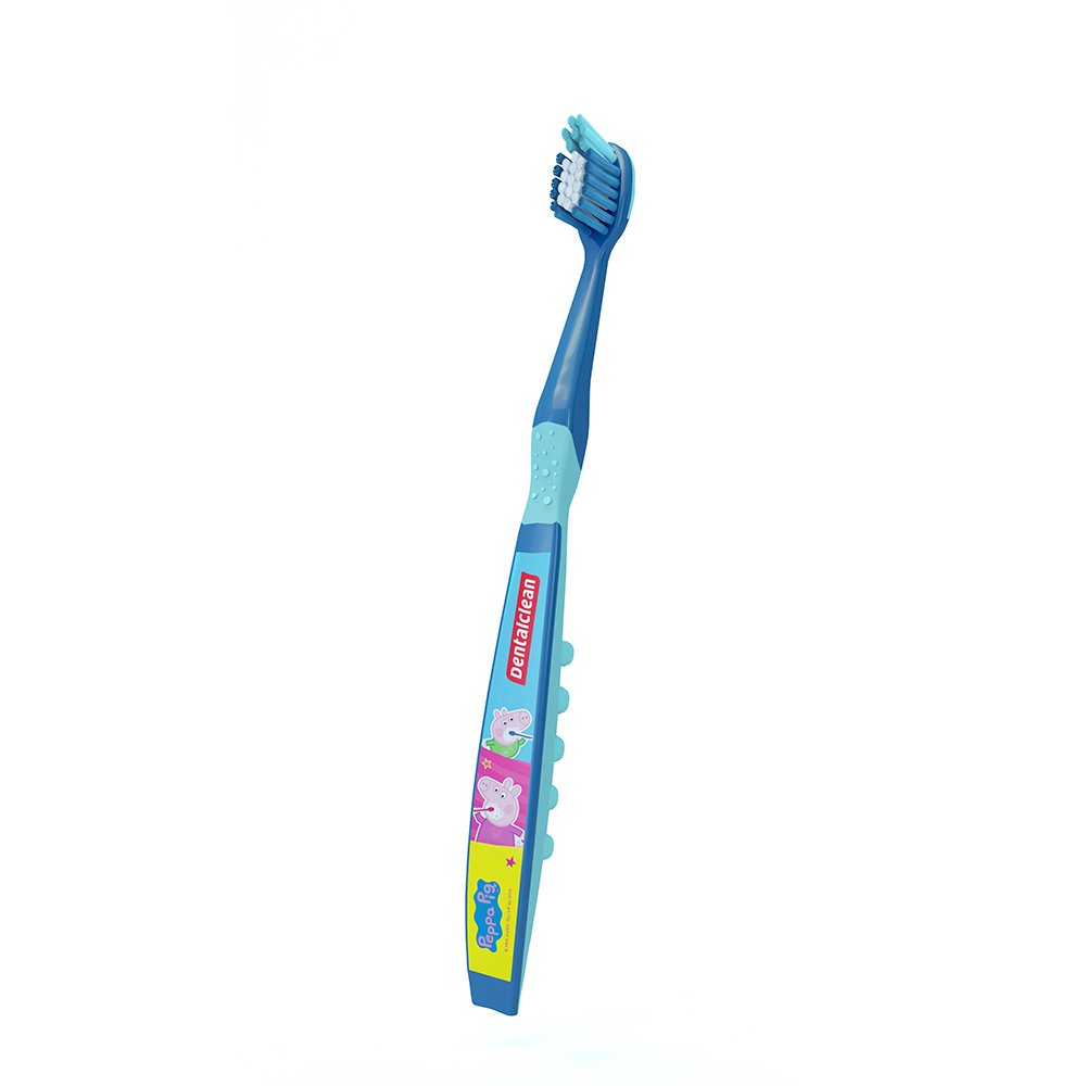 Escova Dental Infantil Macia Peppa Pig Dentalclean 2 Unidades
