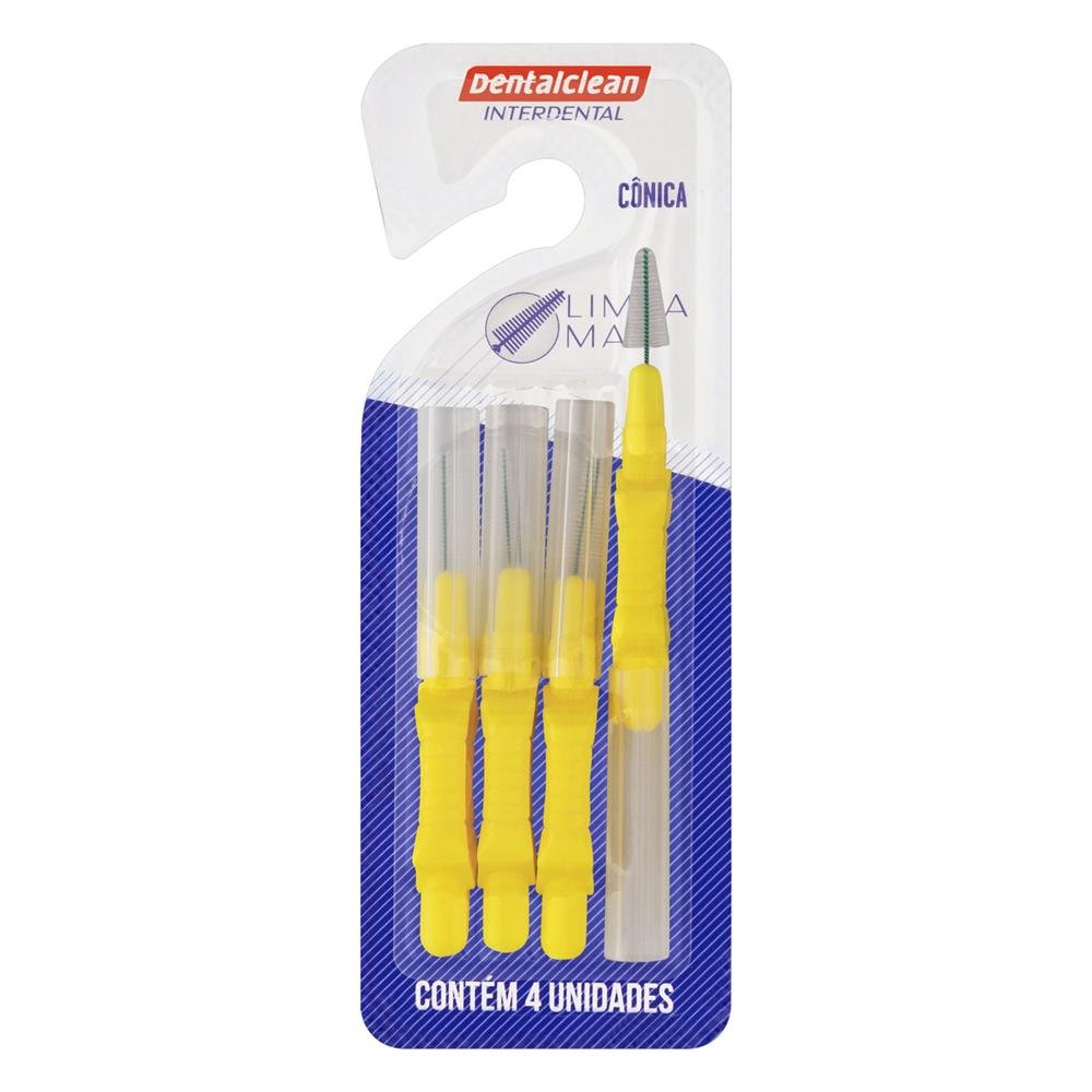 Escova Interdental Cônica Dentalclean 4 Unidades