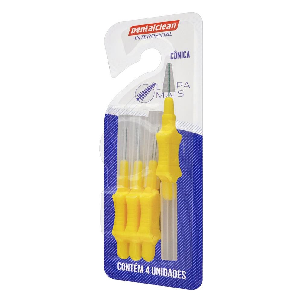 Escova Interdental Cônica Dentalclean 4 Unidades