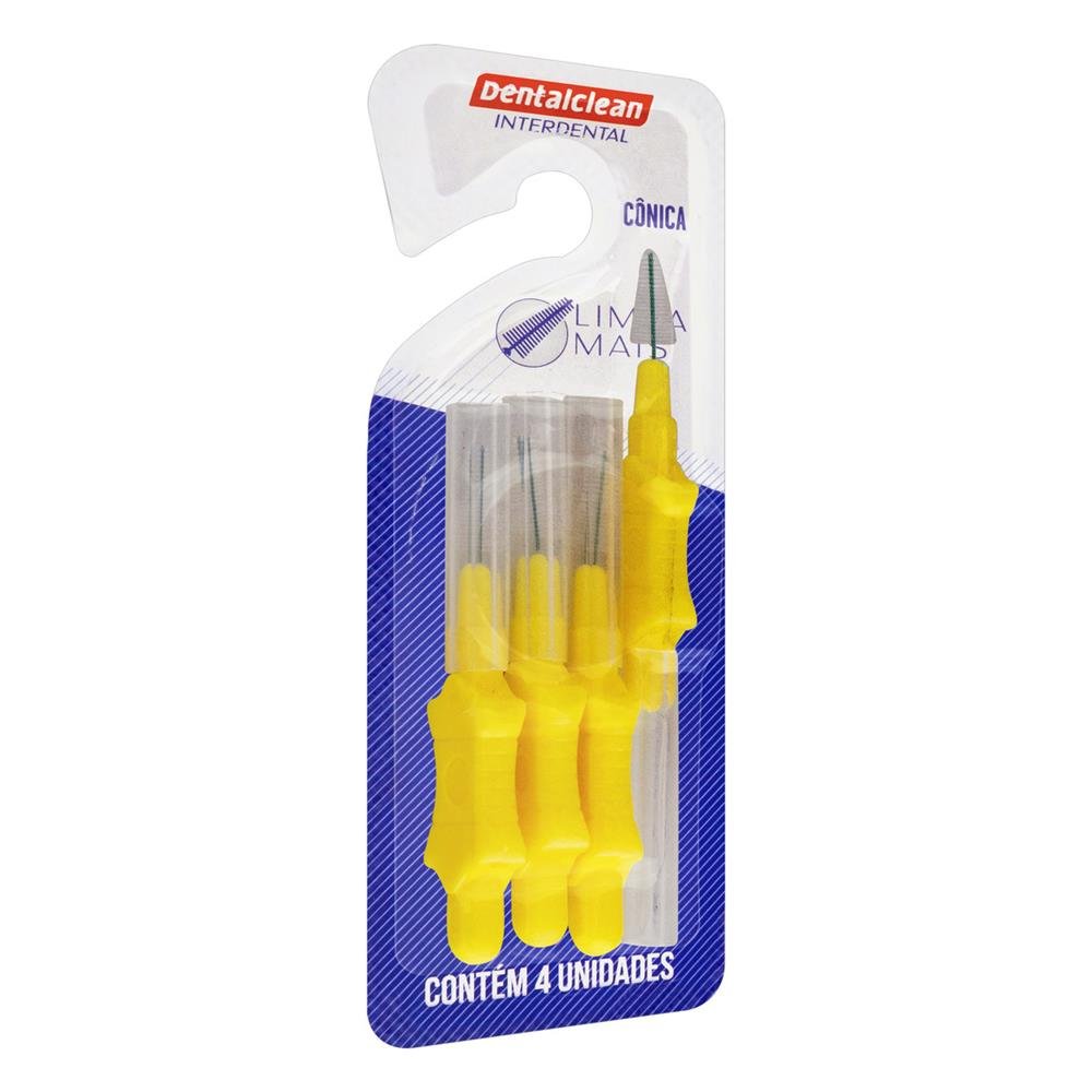 Escova Interdental Cônica Dentalclean 4 Unidades