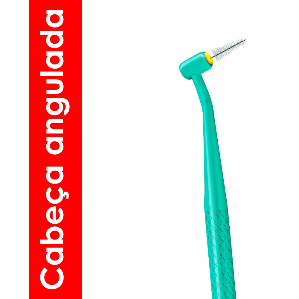 Escova Dental Profissional Uno Interdental + Refil Cônico Dentalclean