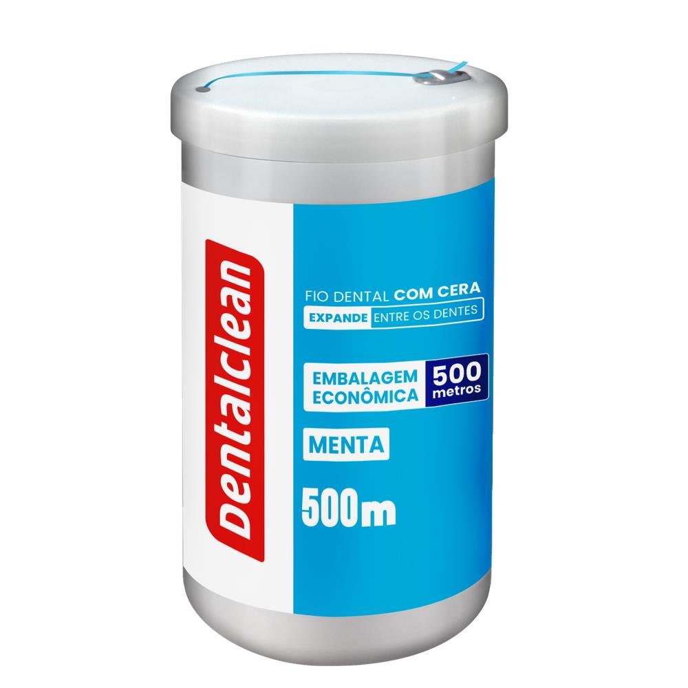 Fio Dental Dentalclean Profissional 500m Caixa Com 12 Unidades