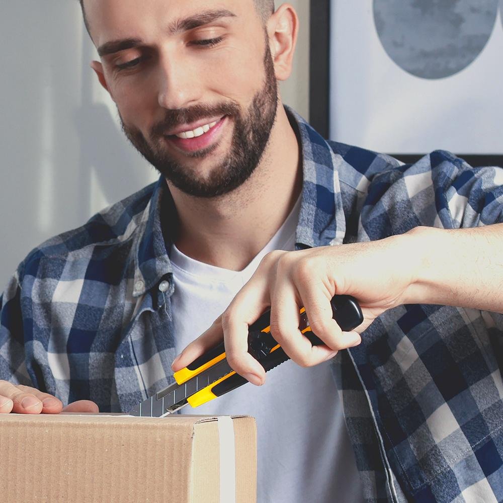 Estilete Largo Emborrachado Keep - EI172