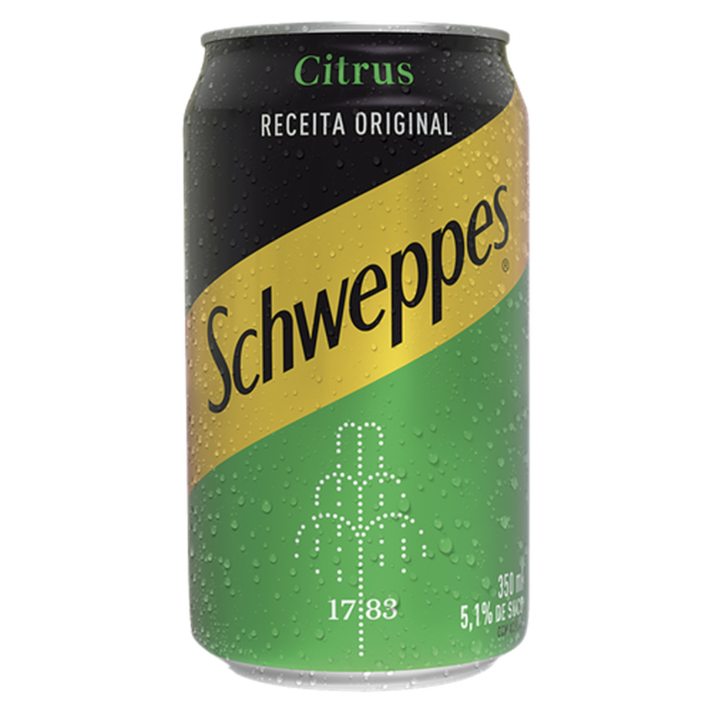 Refrigerante Schweppes Citrus 350ml - 6 Unidades