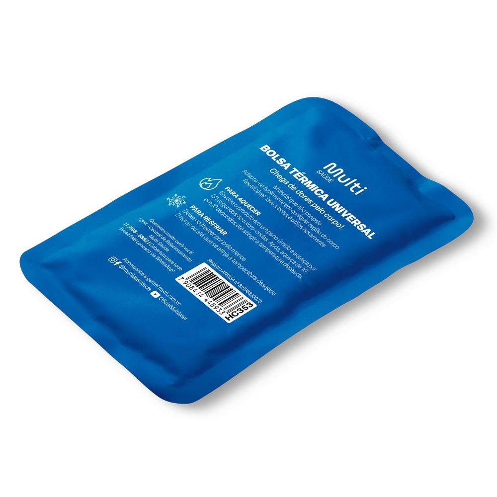 Bolsa Gel Termica Azul Hc353 Multilaser