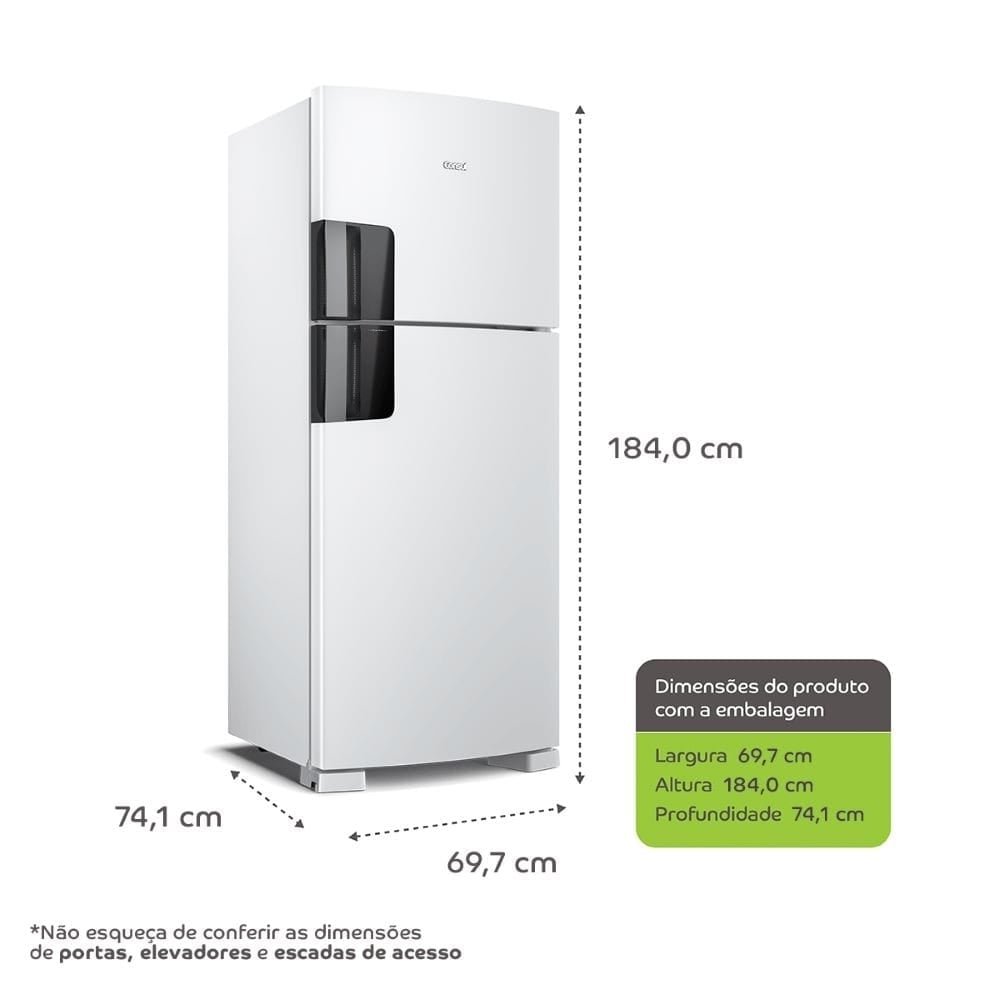 Refrigerador Consul 410 Litros CRM50FB - 2 Portas, Frost Free, Branco, 220V