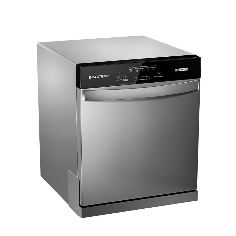 Lava-Louças 8 Serviços Brastemp BLF08BS Inox, 220V