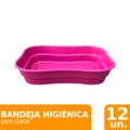 Bandeja Higiênica para Gatos Avipet Rosa - Embalagem com 12 Unidades
