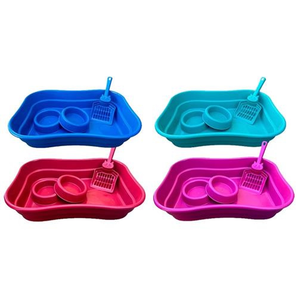 Kit Gato 3 em 1 Avipet Cores Sortidas - Embalagem com 12 Unidades