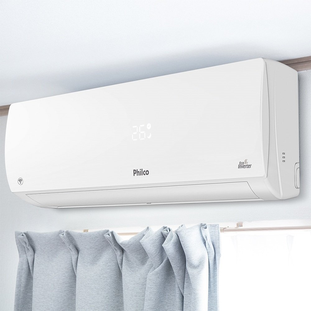 Ar Condicionado Split 12.000 BTUS Philco PAC12000IFM15 - Frio, Eco Inverter, Branco, 220V