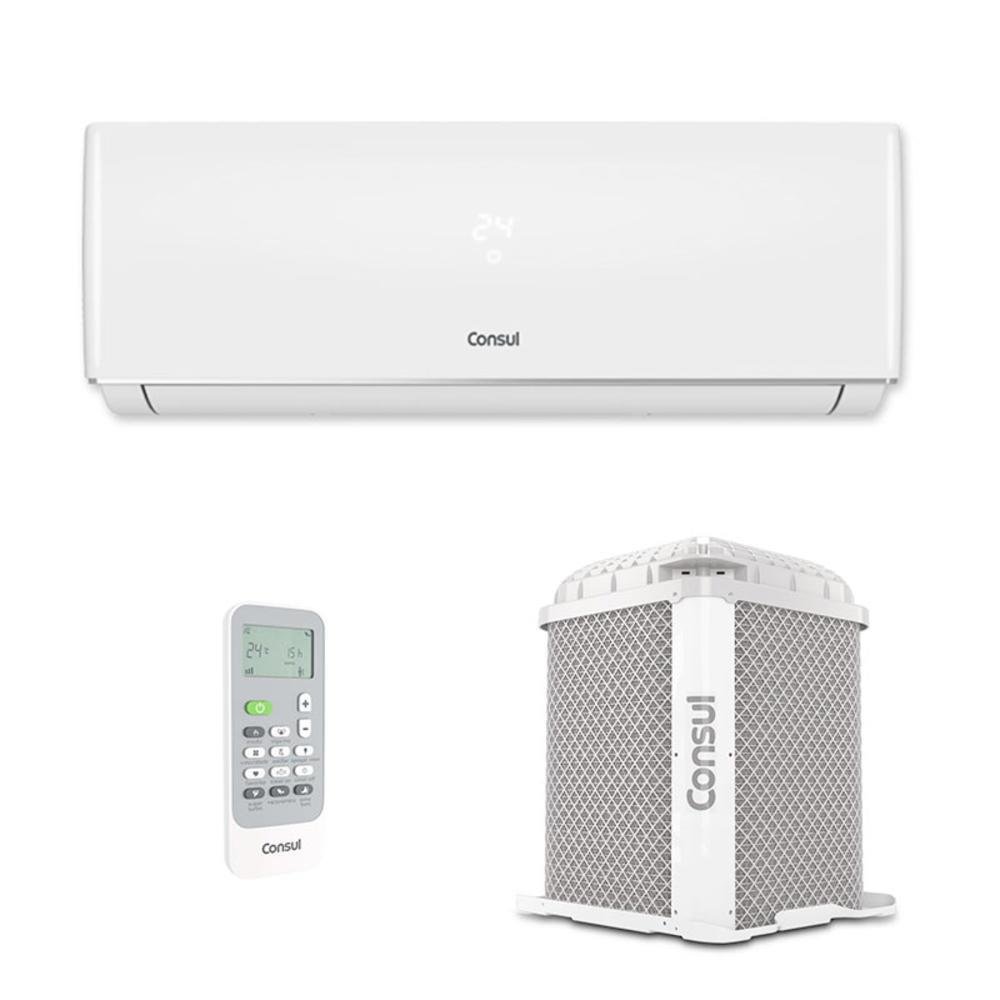 Ar-Condicionado Split Consul Hi Wall Maxi 12.000 BTU/h Frio Branco CBN12CBBNA/CBO12CBBNA 220V