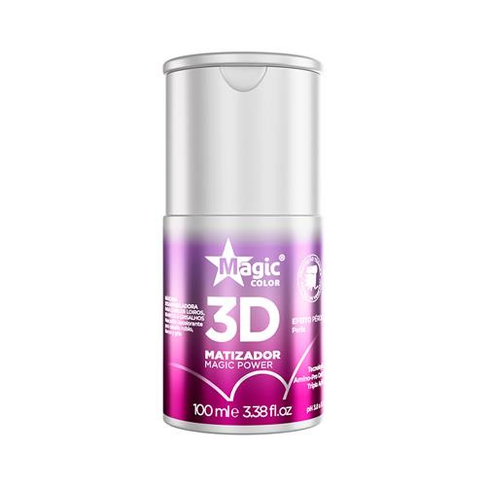 Matizador 3D Magic Power Efeito Perola 100ml - Magic Color