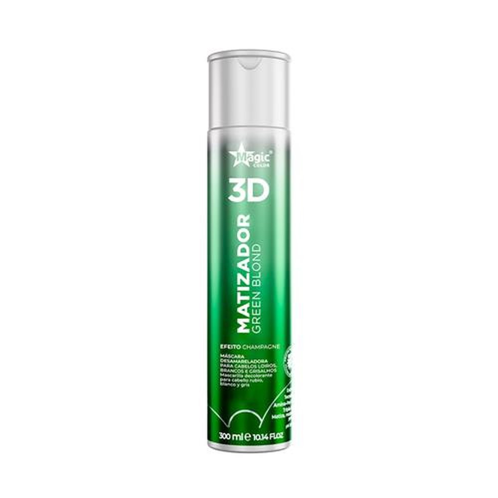 Matizador 3D Green Blond Efeito Champagne 300ml - Magic Color