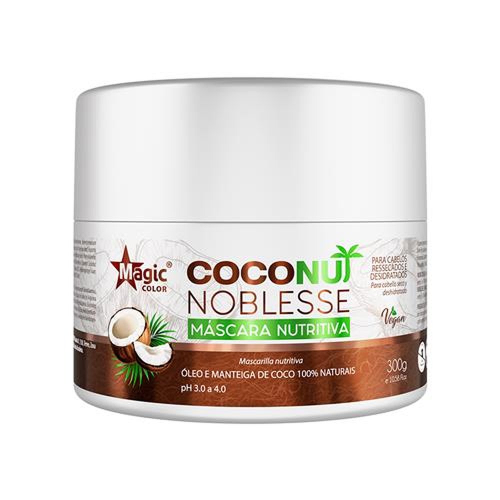 Máscara Nutritiva Coconut Noblesse 300g - Magic Color
