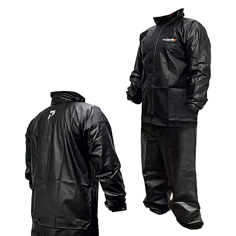 Capa Chuva Moto Impermeável Pioneira Storm Combate Tamanho M