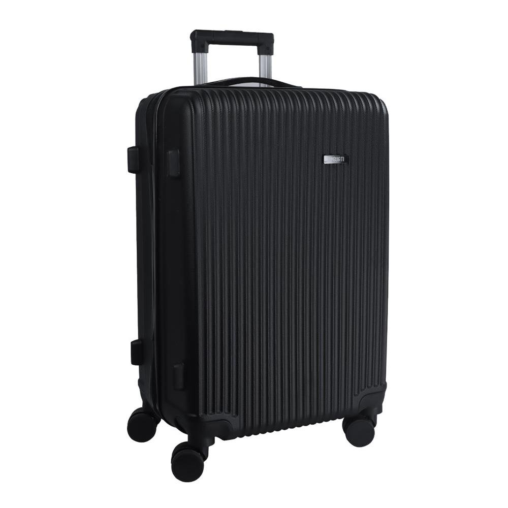 Mala De Viagem Grande Abs Preta Quati - Qmg-30