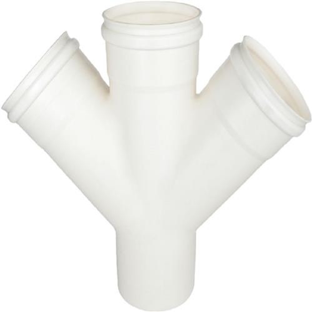 Junção Dupla Esgoto Plastilit 100mm
