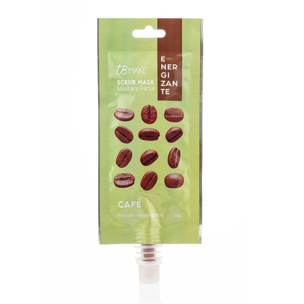 Mascara Facial TB Make Energizante - Café 25g Scrub Mask