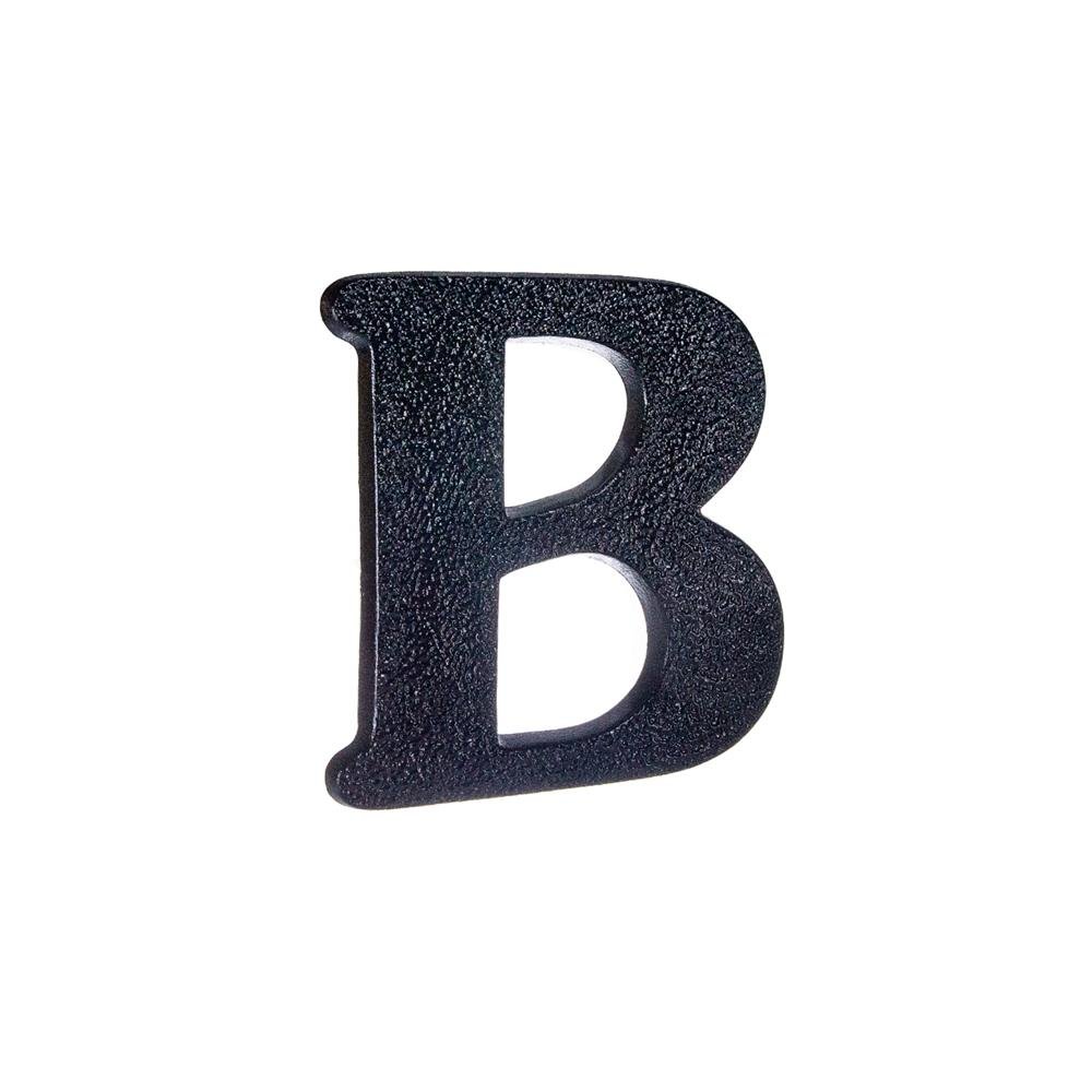 Letra "B" Preto - Pavilonis