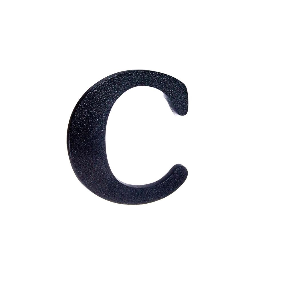 Letra "C" Preto - Pavilonis
