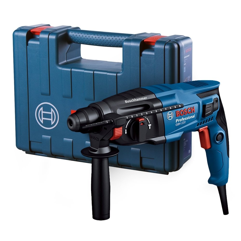 Martelete Rompedor Bosch GBH 220 720W com Maleta 127V