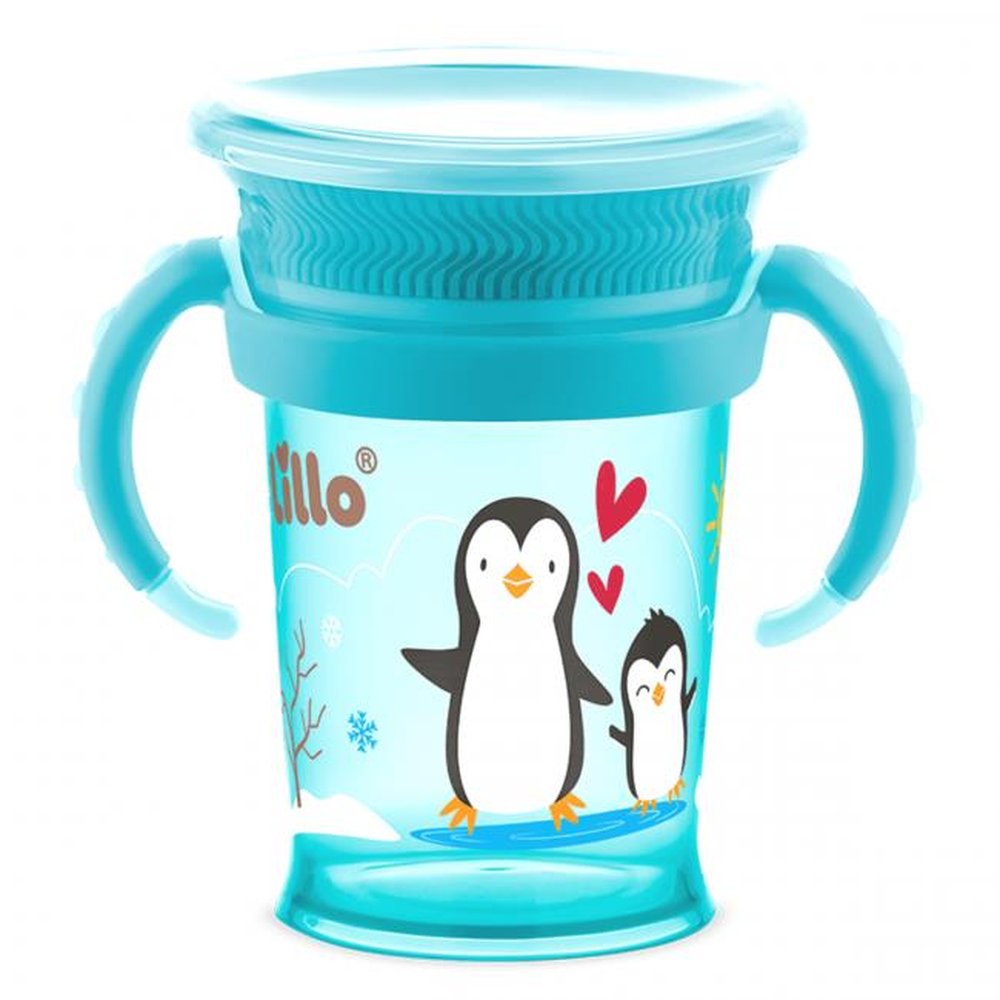 Copo de Aprendizado Lillo 360° 8+ Meses Azul