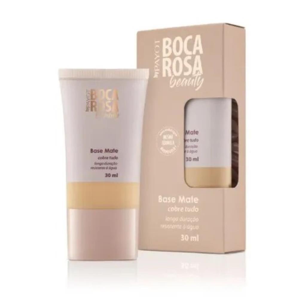 Base Mate Boca Rosa Beauty Nova Emabalagem 30ml - 3 Francisca