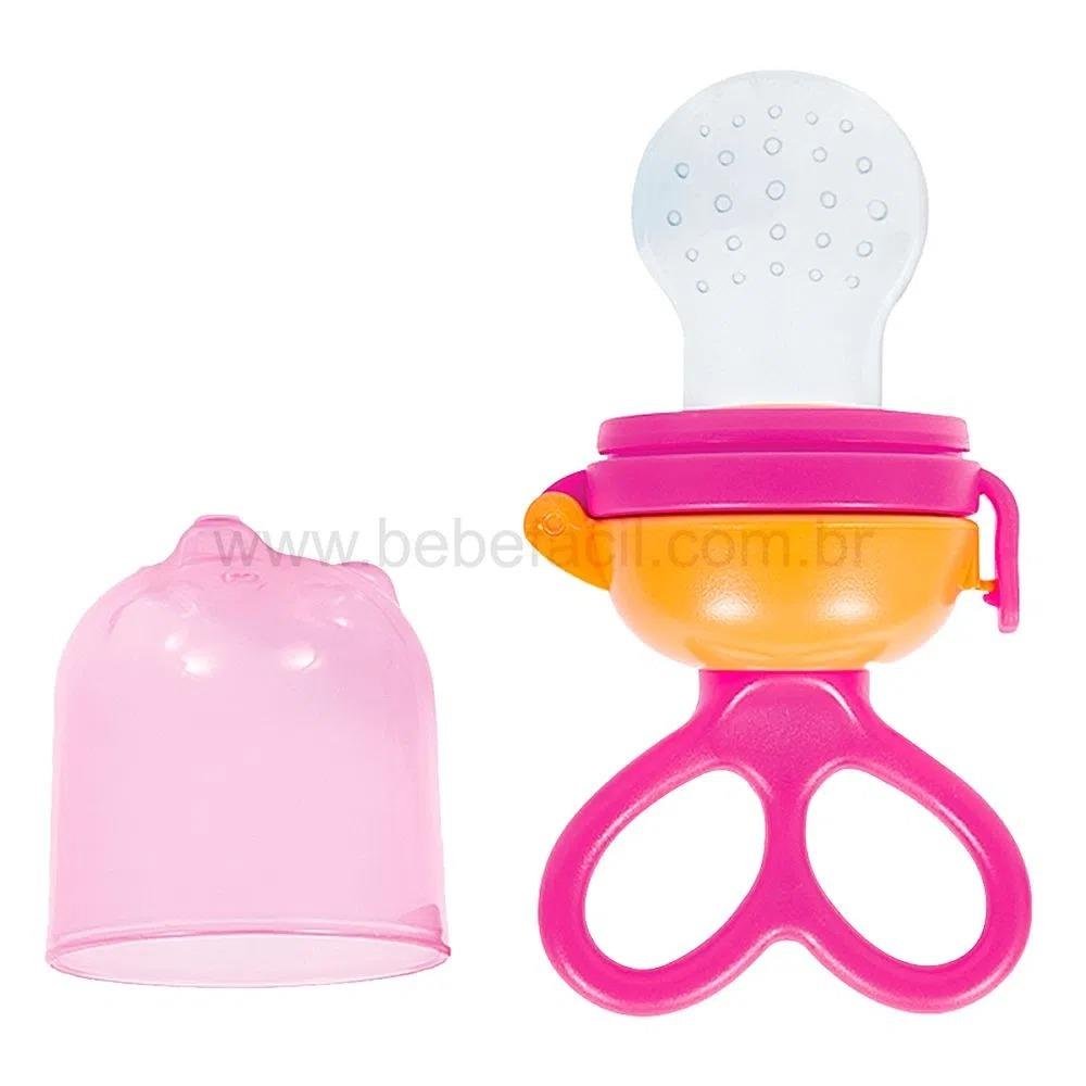 Porta-Frutinha Buba Rosa +6m