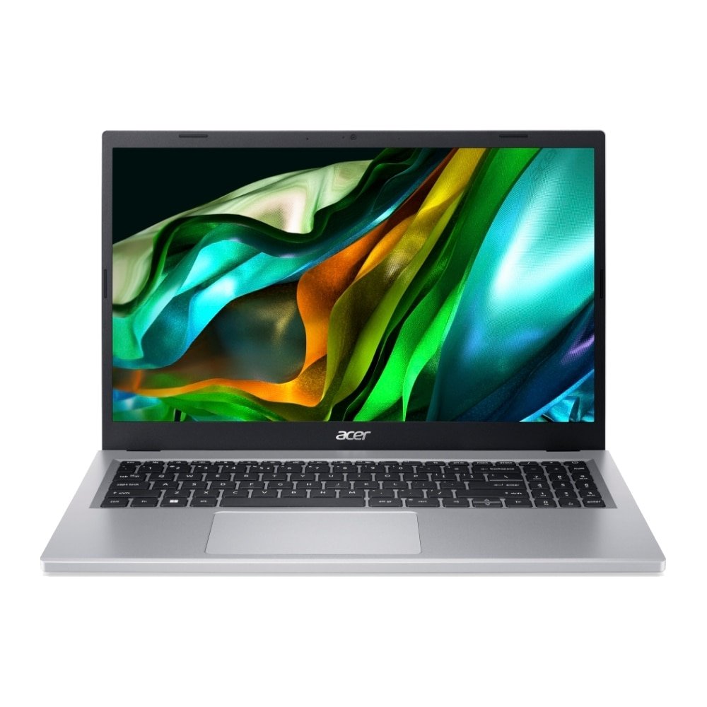 Notebook Acer Aspire 3 A315-510P-34XC - Tela 15.6", Intel Core i3N305, 256GB SSD, 8GB RAM, Windows 11, Prata