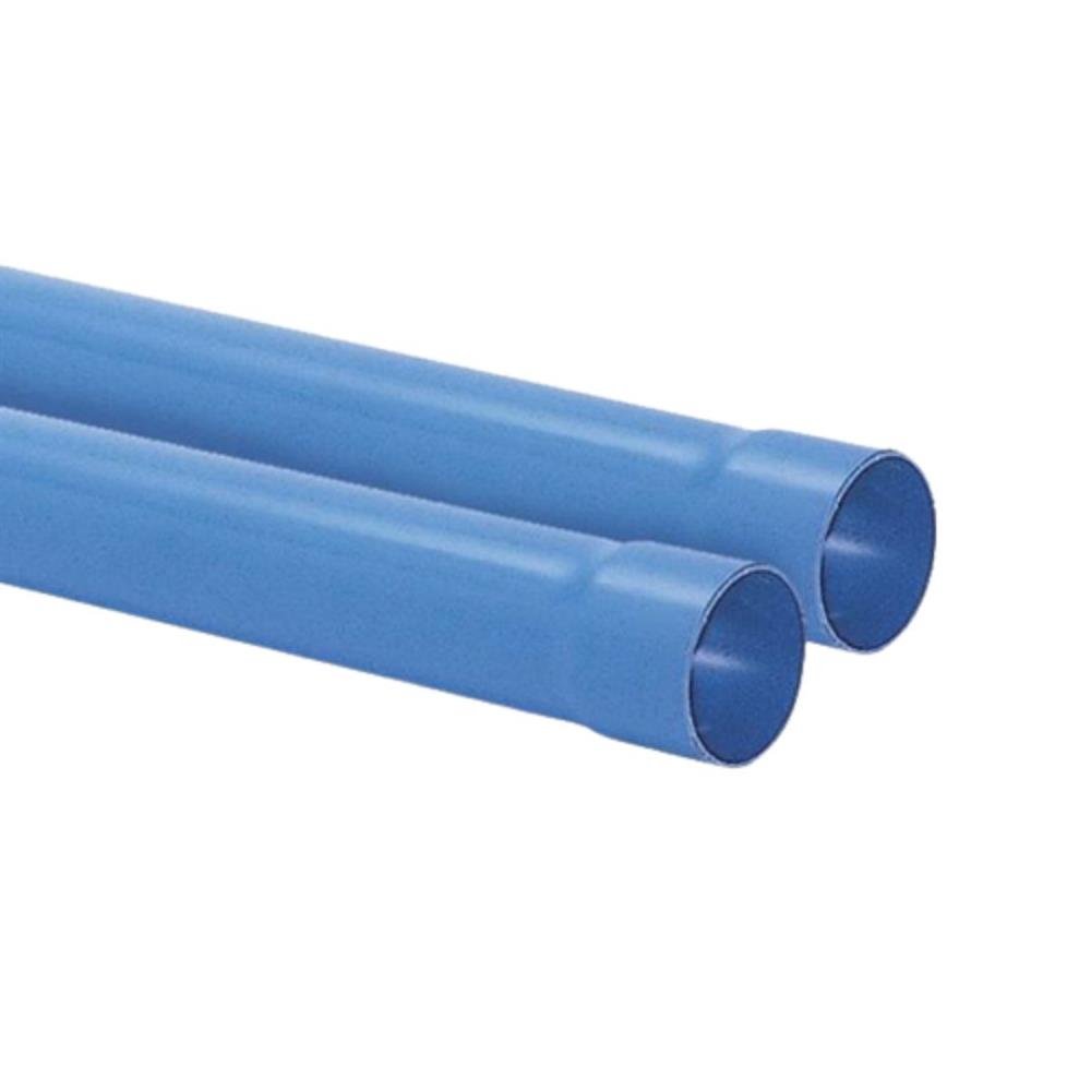 Tubo Luperplas Irrigação Azul 125mm Pn 80