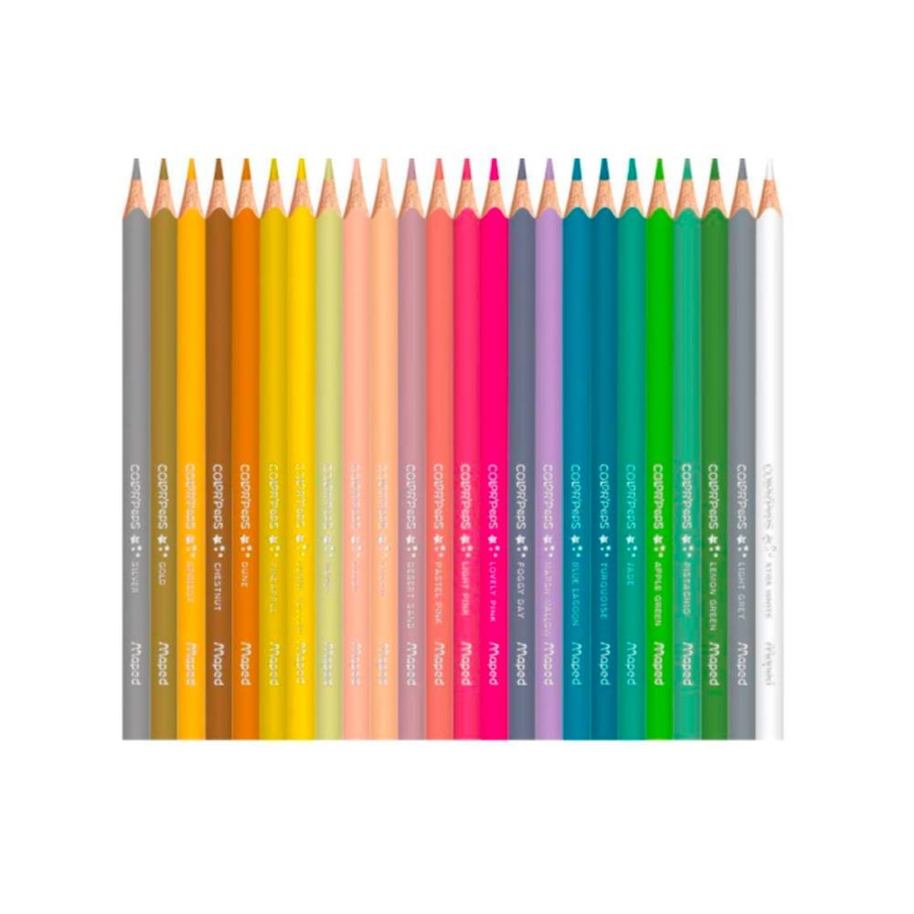 Lapis de Cor Colorpeps Maped Star 72 Cores